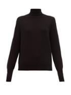 Matchesfashion.com Nili Lotan - Ralphie Roll Neck Cashmere Sweater - Womens - Black