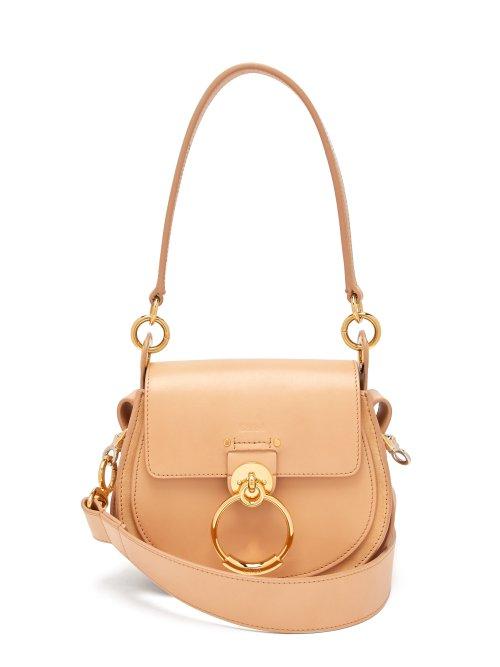 Matchesfashion.com Chlo - Tess Small Leather Cross Body Bag - Womens - Nude