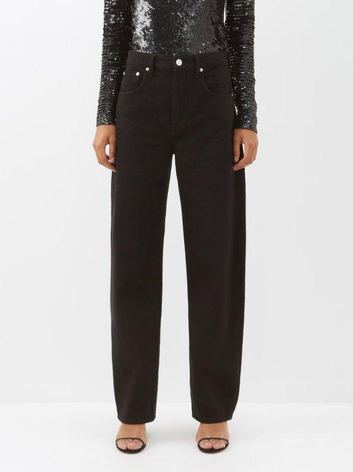 Frame - Barrel-leg Jeans - Womens - Black