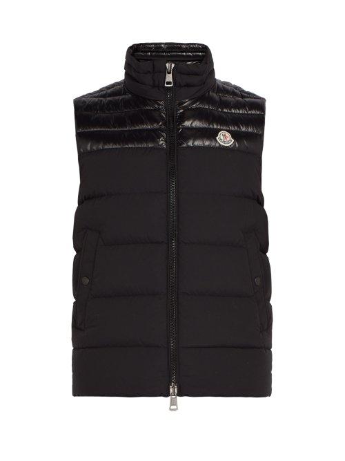 Matchesfashion.com Moncler - Deneb Quilted Gilet - Mens - Black