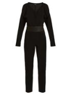 Rachel Comey Hope V-neck Crepe Jumpsuit
