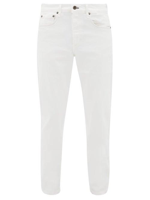 Matchesfashion.com Rag & Bone - Fit 2 Cotton-blend Slim-leg Jeans - Mens - White