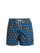 Le Sirenuse, Positano Japan-print Swim Shorts