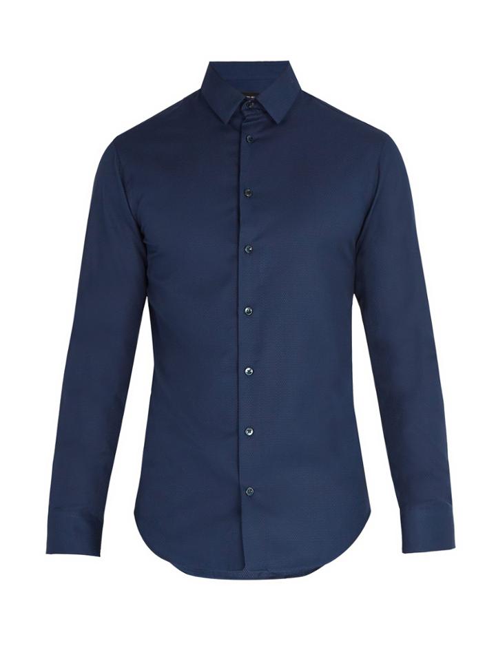 Giorgio Armani Birdseye Cotton Shirt