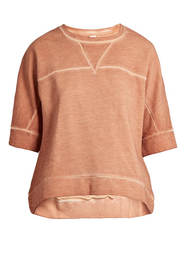 The Upside Charlot Wide-sleeved Cotton Sweatshirt