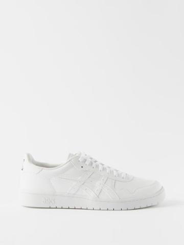 Comme Des Garons Shirt X Asics - X Invader Japan S Faux-leather Trainers - Mens - White