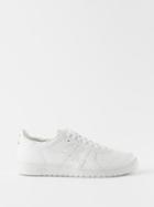 Comme Des Garons Shirt X Asics - X Invader Japan S Faux-leather Trainers - Mens - White