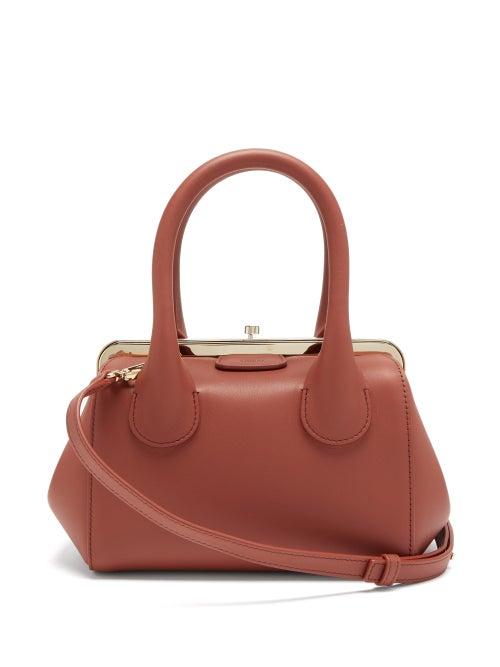Chlo - Joyce Small Leather Handbag - Womens - Brown