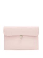 Alexander Mcqueen Skull-detail Crocodile-effect Leather Clutch