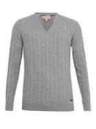 Burberry Worthing Cashmere Cable-knit Sweater