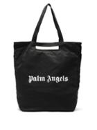Matchesfashion.com Palm Angels - Logo-print Shell Tote Bag - Mens - Black
