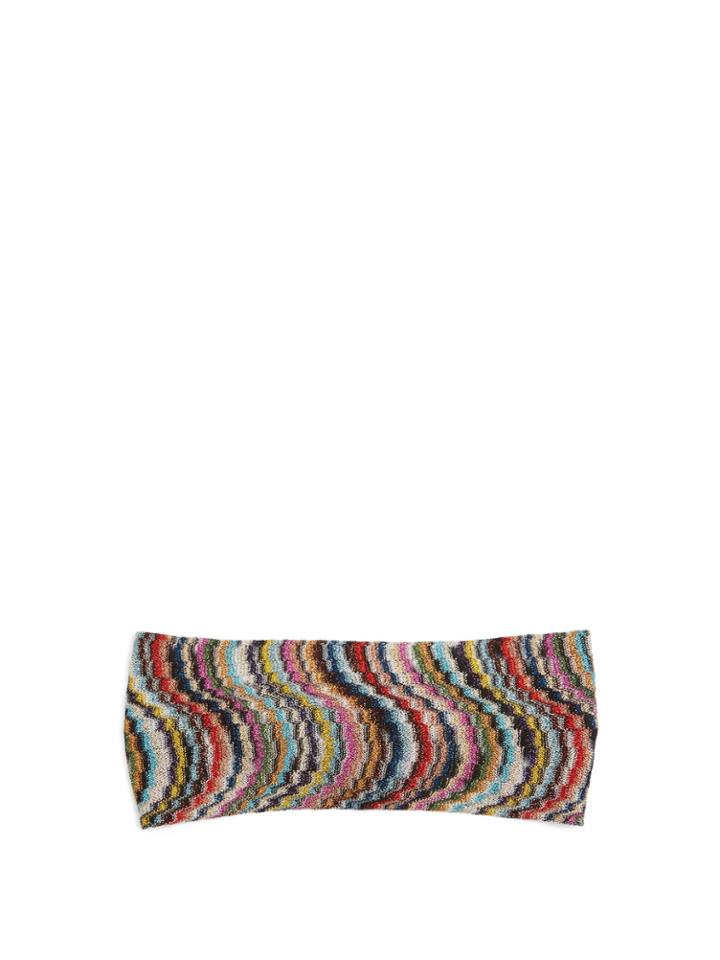 Missoni Mare Waved Knitted Headband