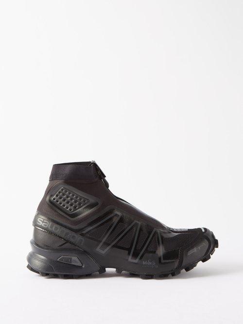 Salomon - Snowcross Mesh And Rubber Boots - Mens - Black