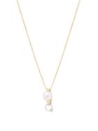 Matchesfashion.com Delfina Delettrez - Pearl, Diamond & 18kt Gold Piercing Necklace - Womens - Pearl