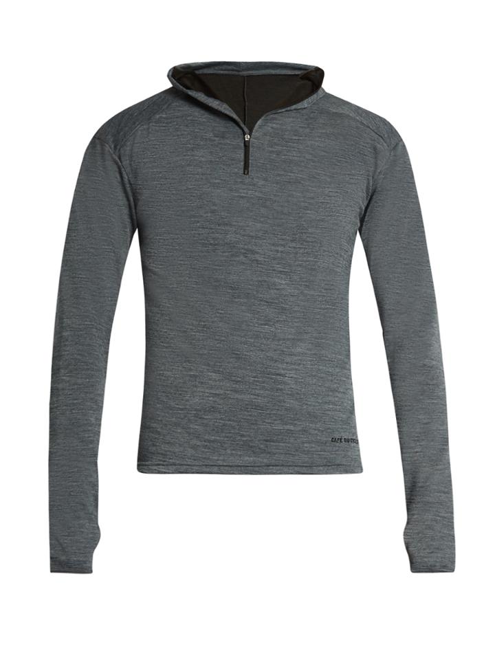 Café Du Cycliste Berthe Lightweight Hooded Cycle Top