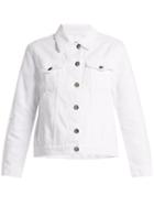 Matchesfashion.com Frame - Rigid Re Release Denim Jacket - Womens - White