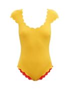 Ladies Beachwear Marysia - Mexico Reversible Scalloped-edge Swimsuit - Womens - Multi