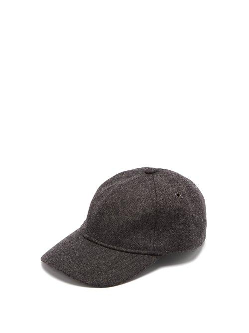 Matchesfashion.com A.p.c. - Alex Wool Blend Cap - Mens - Grey