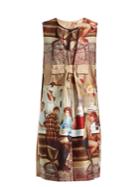 No. 21 Printed Sleeveless Dress