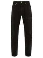 Matchesfashion.com Helmut Lang - Masc High Rise Slim Leg Jeans - Mens - Black