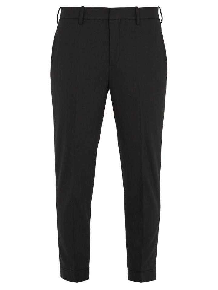 Neil Barrett Zip-cuff Twill Trousers
