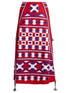 Vita Kin Mexico Embroidered Linen Skirt
