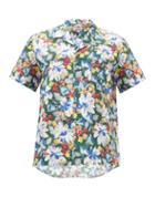 Matchesfashion.com Ymc - Malick Floral-print Cotton-blend Shirt - Mens - Multi