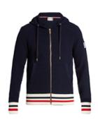 Moncler Gamme Bleu Zip-through Cotton Sweatshirt