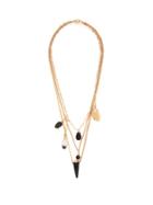 Matchesfashion.com Isabel Marant - It's All Right Charm Necklace - Womens - Black
