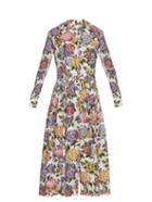 Emilia Wickstead Dolly Hydrangea-print Midi Dress