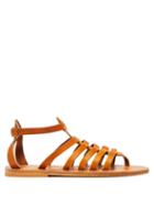 Matchesfashion.com K.jacques - Darius Leather Sandals - Womens - Tan