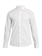 Jil Sander Micro Geometric-print Cotton Shirt