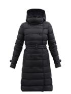 Burberry - Ashwick Quilted-shell Down Coat - Womens - Black