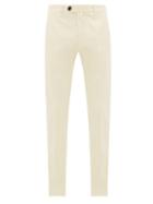 Matchesfashion.com J.w. Brine - James Cotton-blend Twill Trousers - Mens - Cream