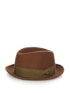 Giorgio Armani Fedora Wool-felt Hat