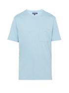 Matchesfashion.com Vilebrequin - Pima Cotton Crew Neck T Shirt - Mens - Light Blue