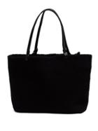 Matchesfashion.com The Row - Park Shearling Tote Bag - Womens - Black