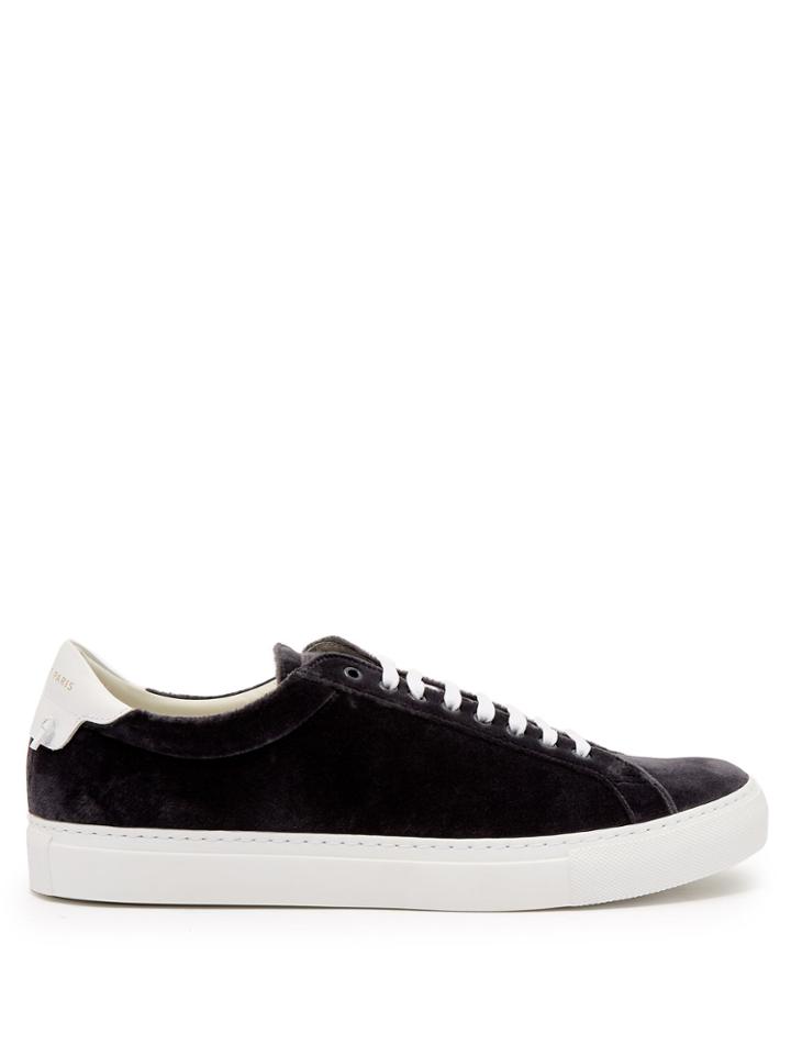 Givenchy Urban Street Low-top Velvet Trainers