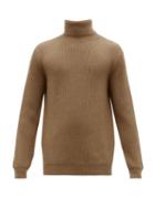 Matchesfashion.com Altea - Roll Neck Wool Sweater - Mens - Brown