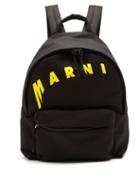 Matchesfashion.com Marni - Logo-print Canvas Backpack - Mens - Black