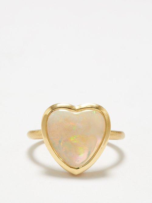 Irene Neuwirth - Love Opal & 18kt Gold Ring - Womens - Multi