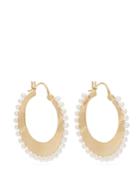 Irene Neuwirth Akoya-pearl And 18kt Gold Hoop Earrings