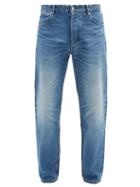 Matchesfashion.com Ami - Straight-leg Cotton-denim Jeans - Mens - Blue