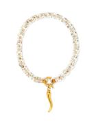 Matchesfashion.com Timeless Pearly - Chilli Silver & Gold-plated Choker Necklace - Womens - Silver Gold