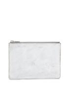 Matchesfashion.com Maison Margiela - Bianchetto-painted Faux-leather Pouch - Mens - White