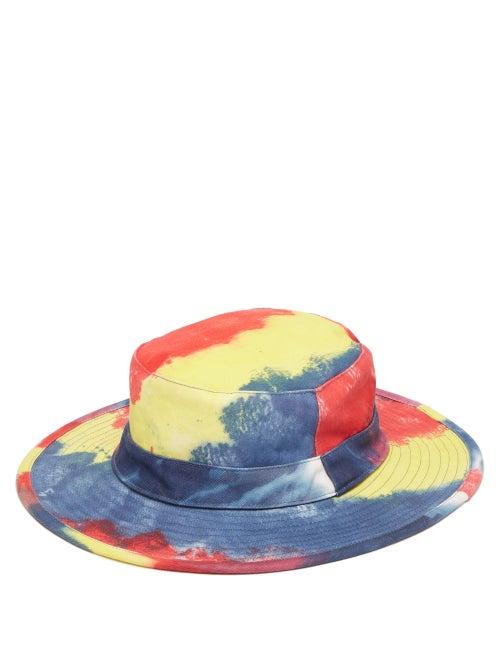Matchesfashion.com Loewe Paula's Ibiza - Tie-dye Explorer Hat - Mens - Multi