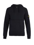 Stone Island Mock-neck Drawstring Hooded Sweater