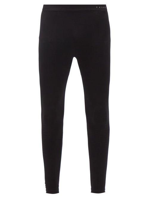 Falke Ess - Long Compression Tights - Mens - Black