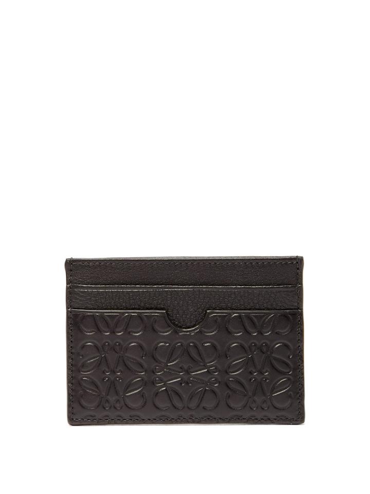 Loewe Puzzle Textured-leather Cardholder