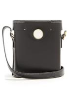 Matchesfashion.com Hillier Bartley - Binocular Cross Body Leather Bag - Womens - Black